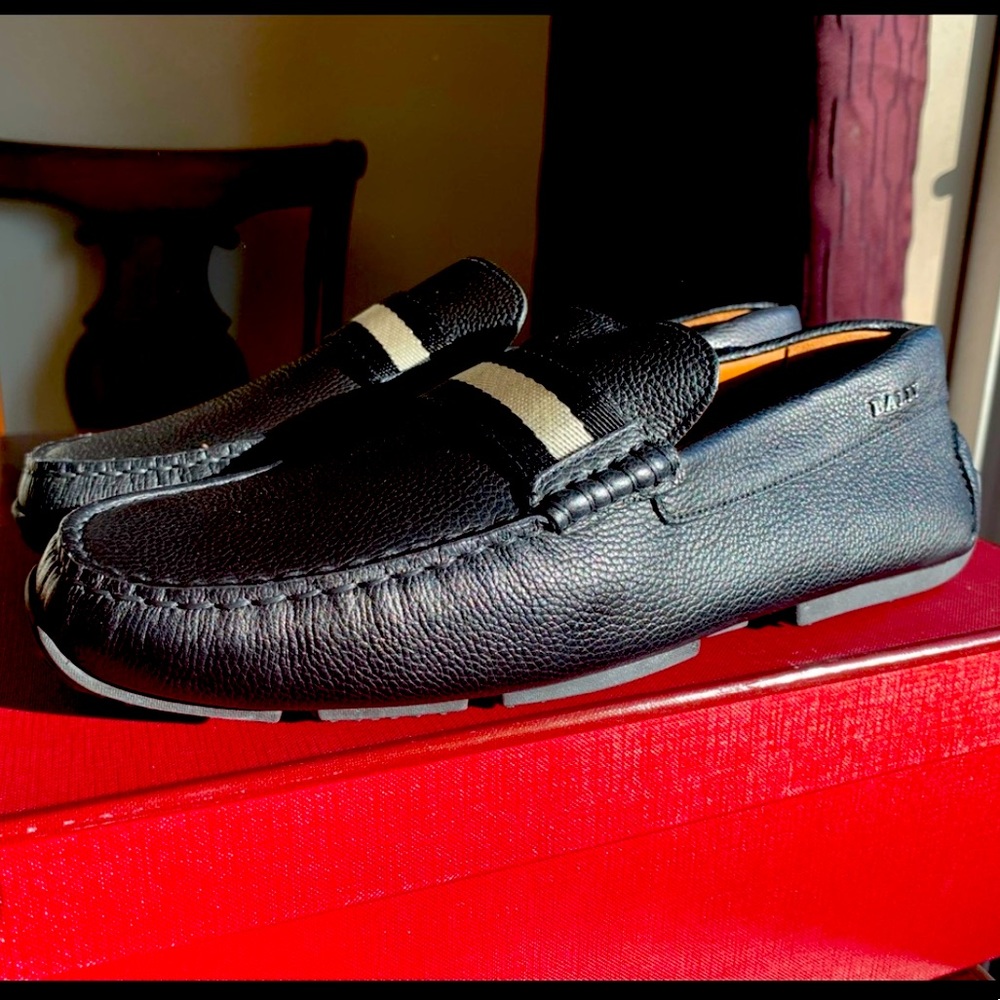 BALLY Men’s Pearce Drivers, $395 @ Neiman Marcus